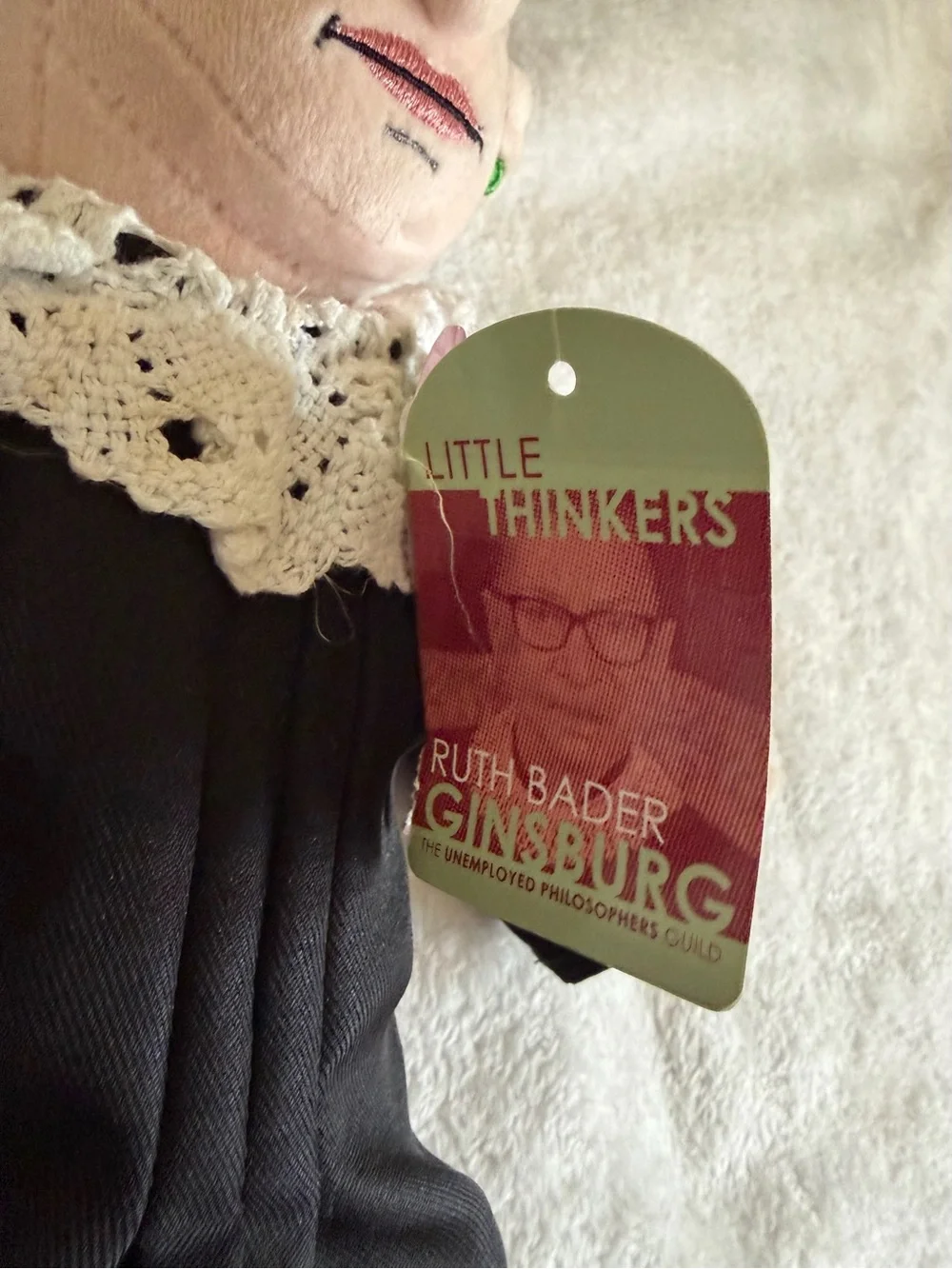 Little Thinkers Ruth Bader Ginsburg stuffie
